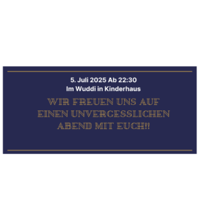 Ticket Abiturfeier 2025