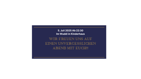 Ticket Abiturfeier 2025